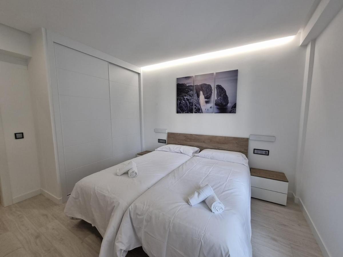 131A - Espectacular Apartamento 8 Personas Puerto Gijon Bagian luar foto